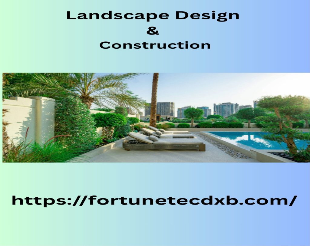 Luxury Pool and Landscaping Company in Dubai | Fortune Tec & Decor