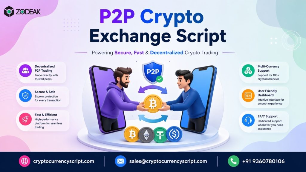 P2P Crypto Exchange Script in UK