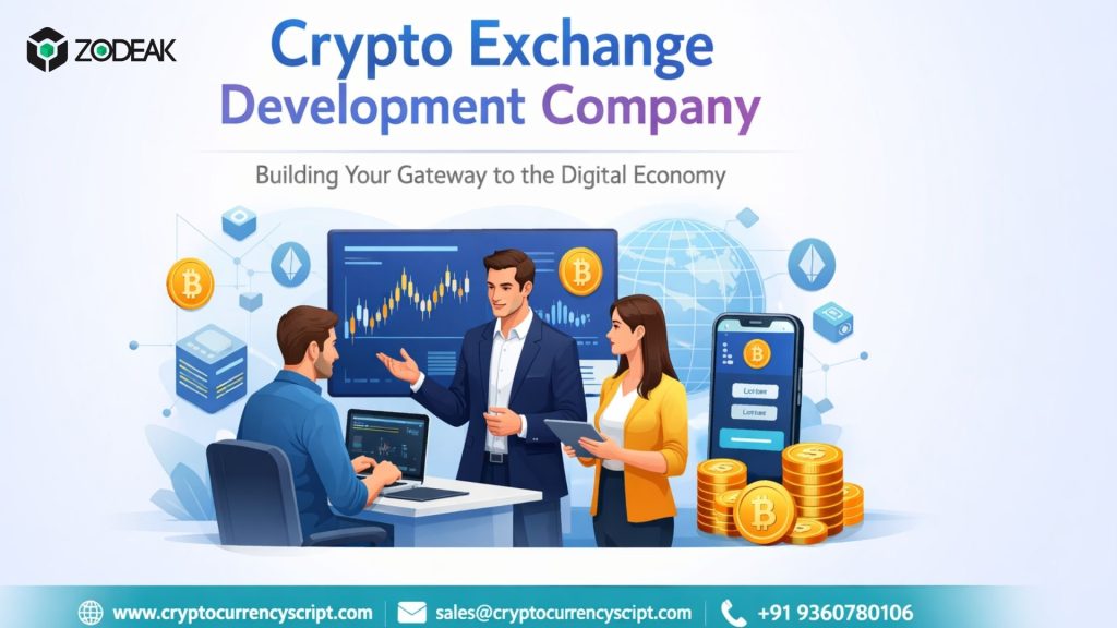 Crypto Exchange Development Company – USA | Zodeak