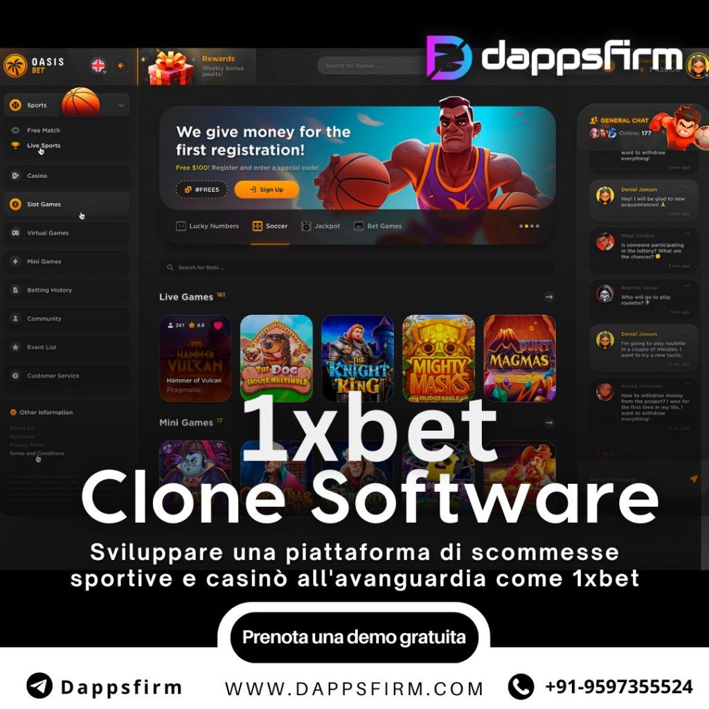 1xBet Clone Script – The Ultimate Solution for Entrepreneurs in Online Betting