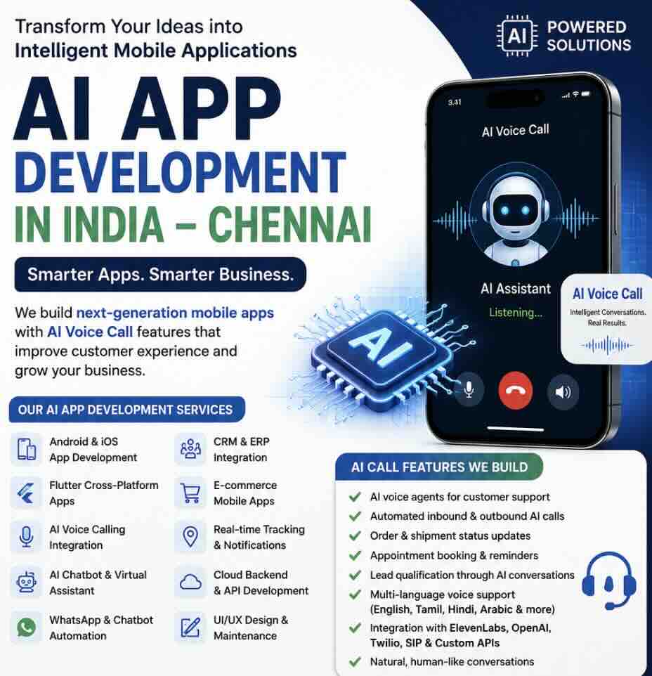 Build Smarter Apps with AI Voice Calling & Automation