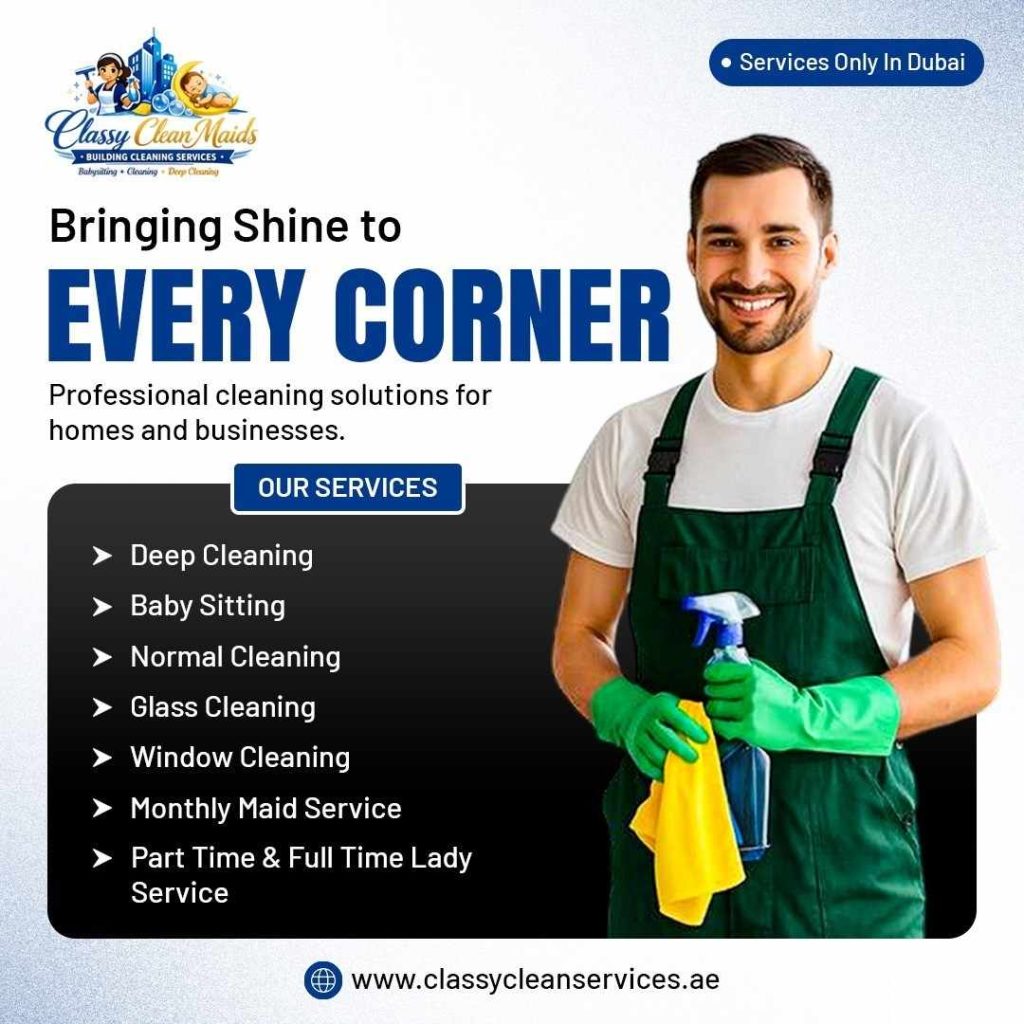 Trusted Part Time Maid Service Dubai for Busy Families