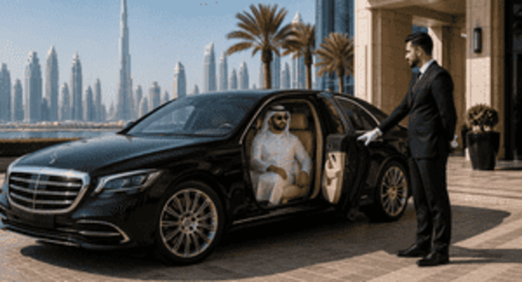 VIP Chauffeur & Luxury Car Hire in Dubai — Mercedes, BMW & More