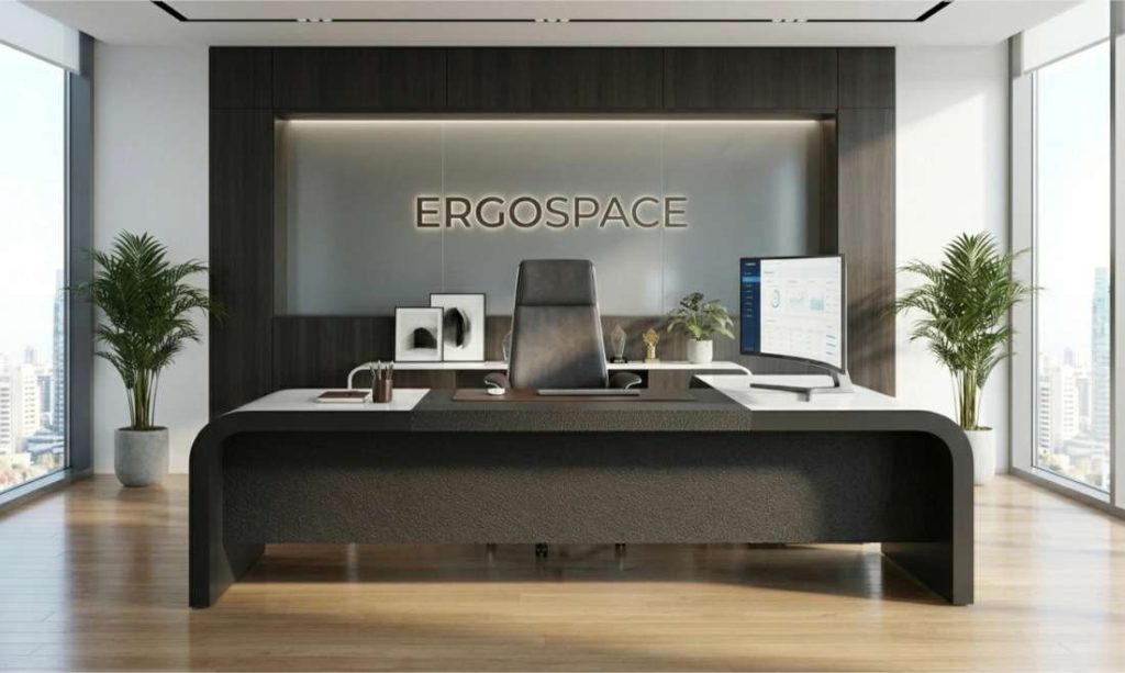 Cav L-Shaped Executive Desk