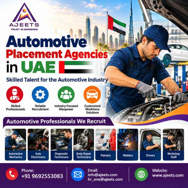 Automotive Placement Agencies in UAE Skilled Talent for the Automotive Industry