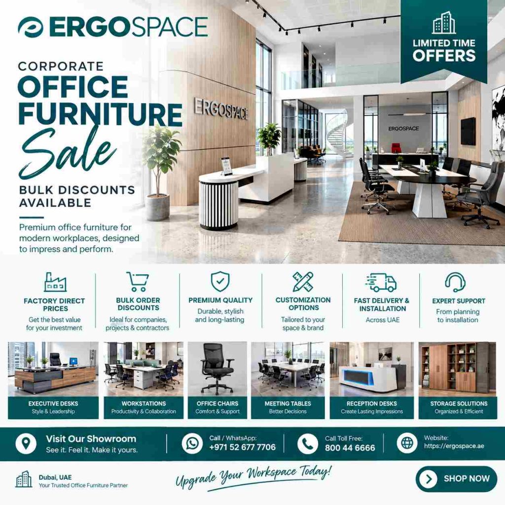 Corporate Office Furniture Sale | Bulk Discounts Available