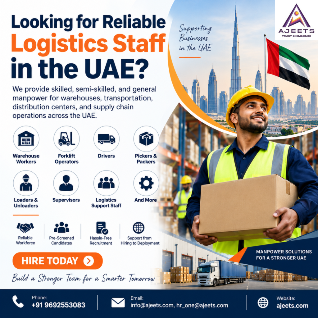 Looking for Reliable Logistics Staff in the UAE?