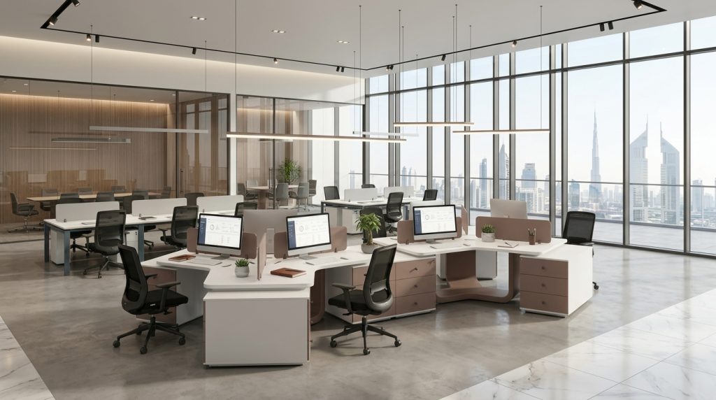 Turnkey Office Solutions in UAE – Complete Office Setup by Ergospace Office Furniture