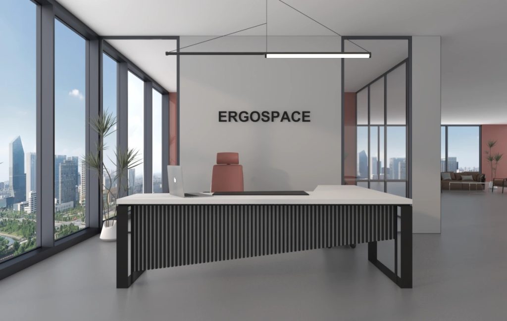 Cul L-Shaped Executive Desk – Premium Office Desk in UAE