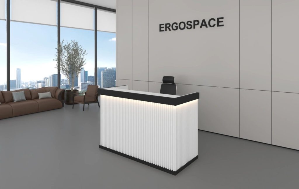 Nova Small Reception Desk by Ergospace
