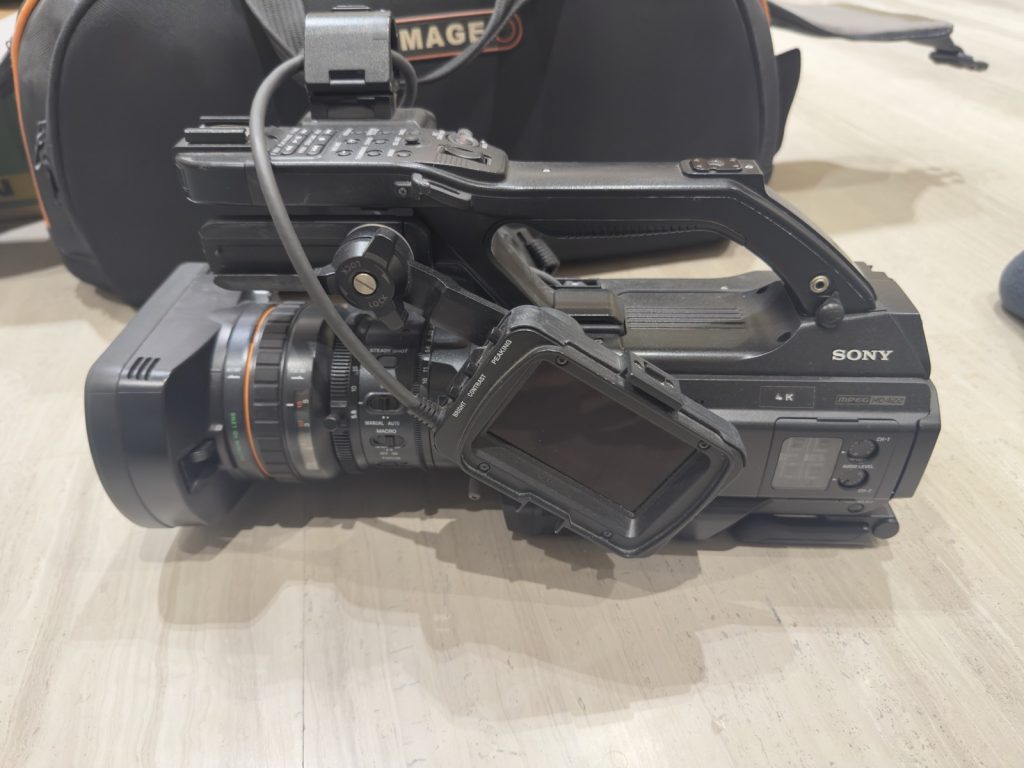 Sony PXW-Z280 4K XDCAM Camcorder with Fujinon Lens + Carry Bag