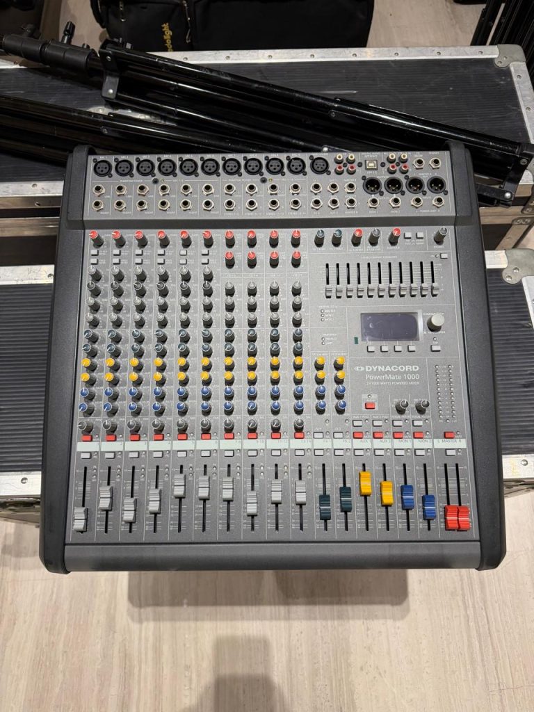 Dynacord PowerMate 1000-3 Powered Mixer 2x1000W