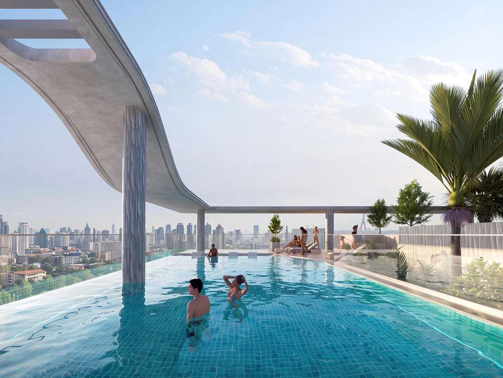 2-Bedroom Apartment in ELAN tower | Dubailand Residence Complex