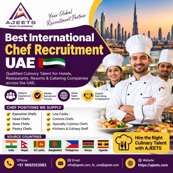Best International Chef Recruitment UAE