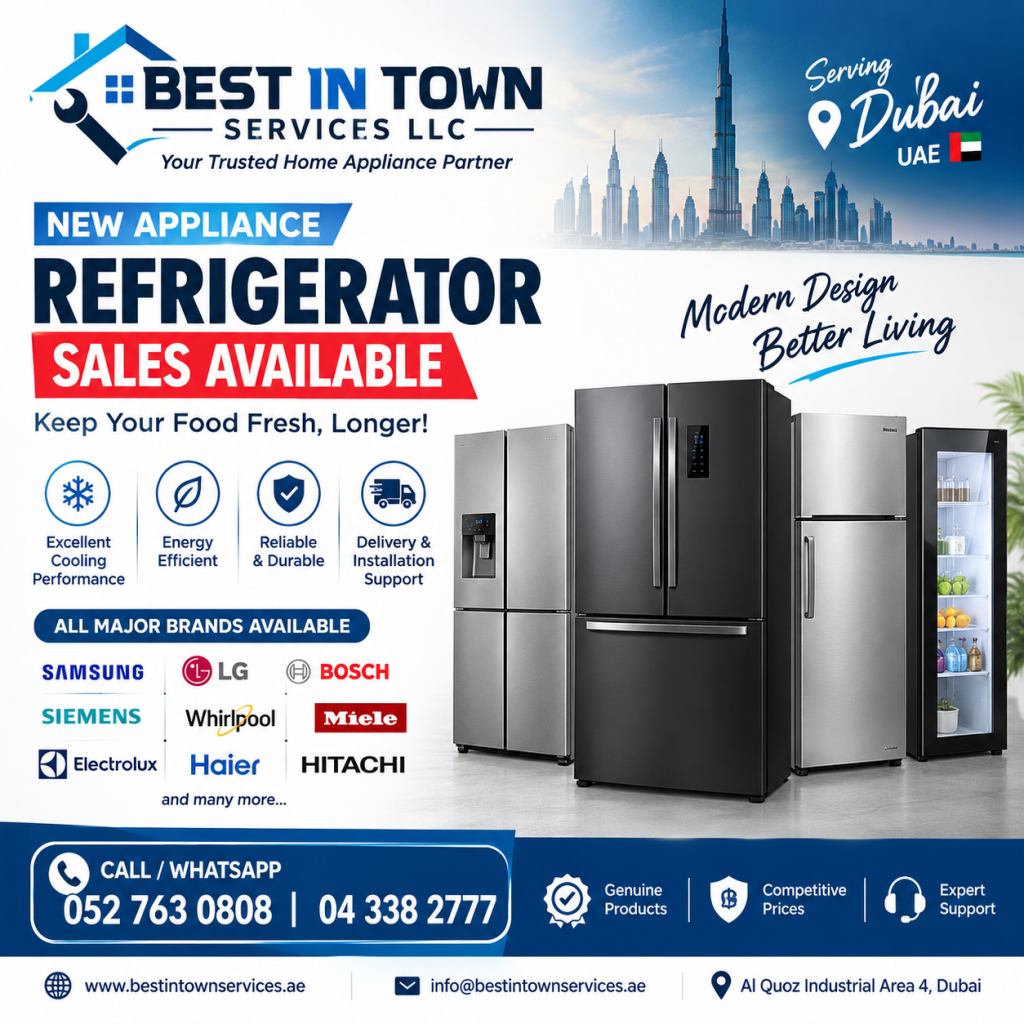 🧊 REFRIGERATOR FOR SALE | ALL MAJOR BRANDS AVAILABLE | DUBAI UAE
