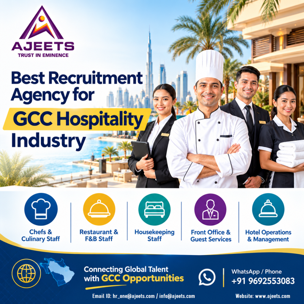 Looking for Indian Recruitment Agencies for the GCC Hospitality Industry?