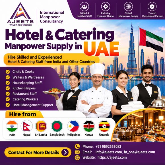Hotel & Catering Manpower Supply in UAE