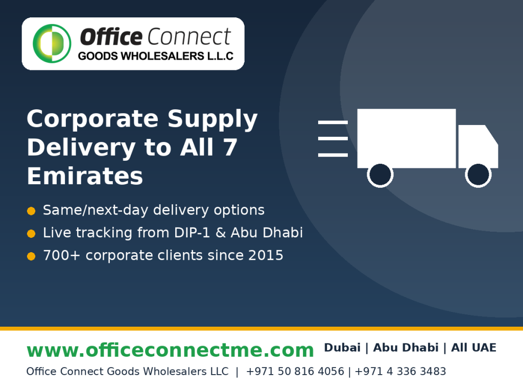 Wholesale Office Supplies, Stationery & Pantry Products Dubai | Office Connect